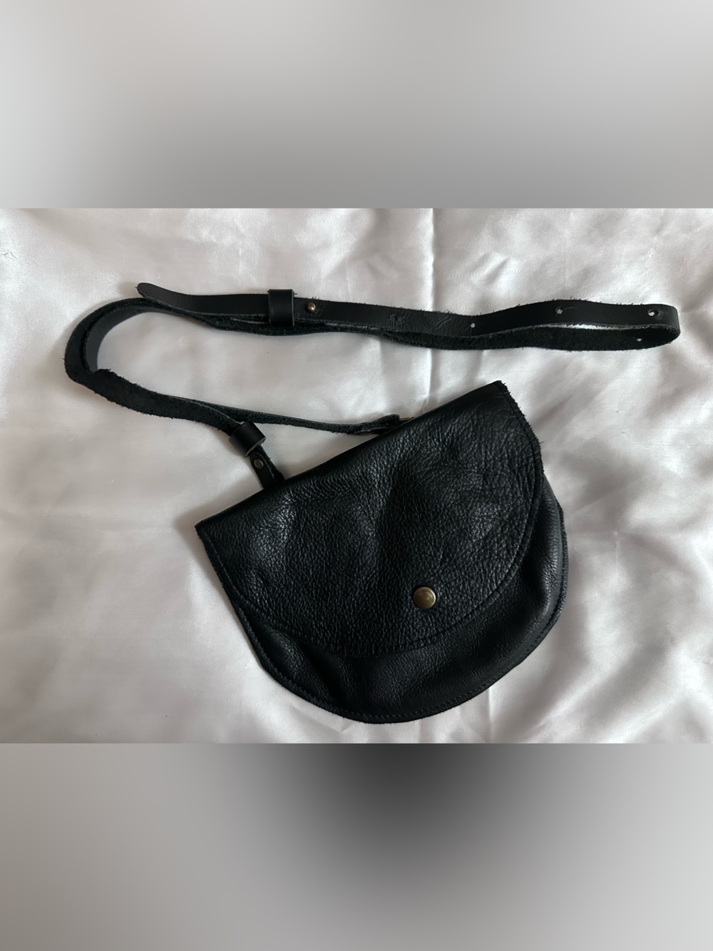 Awl Snap Leather Hip Pack